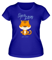 Женская футболка Tiger zen фото