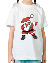 Детская футболка  Santa dabbing фото