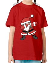 Детская футболка  Santa dabbing