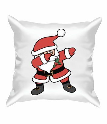 Подушка  Santa dabbing