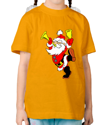 Детская футболка Happy Santa Claus