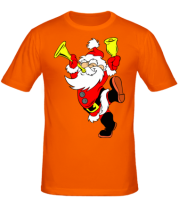 Мужская футболка Happy Santa Claus фото