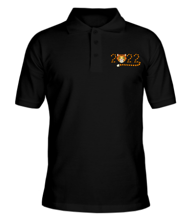 Мужская футболка поло  2022 - Год Тигра