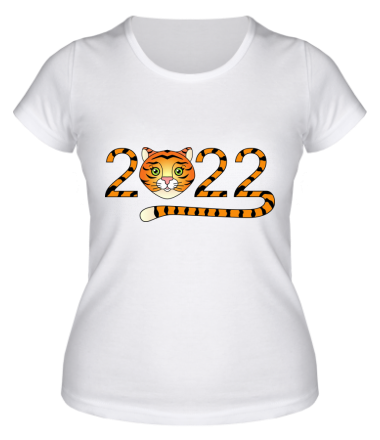 Женская футболка  2022 - Год Тигра