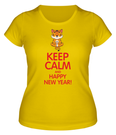Женская футболка С новым 2022 годом!