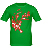 Мужская футболка Тигр фото