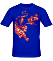Мужская футболка Тигр фото