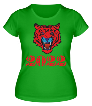 Женская футболка Новый год 2022