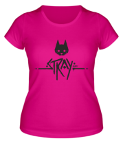 Женская футболка Stray фото