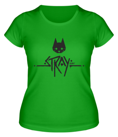 Женская футболка Stray