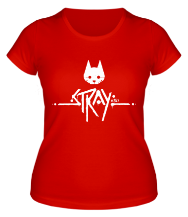 Женская футболка Stray