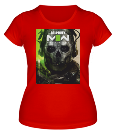Женская футболка Call Of duty mw2