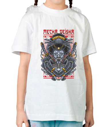 Детская футболка Mecha Geisha