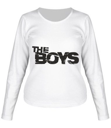 Женская футболка длинный рукав The boys