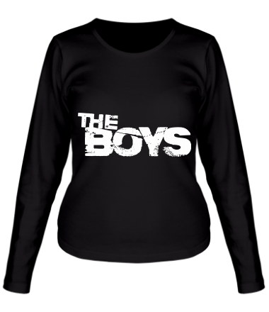 Женская футболка длинный рукав The boys