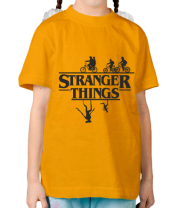 Детская футболка Stranger things фото