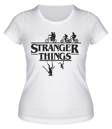 Женская футболка Stranger things