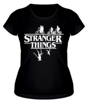 Женская футболка Stranger things фото