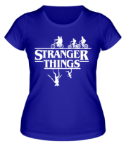 Женская футболка Stranger things фото