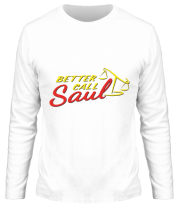 Мужская футболка длинный рукав Better call Saul фото