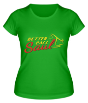 Женская футболка Better call Saul фото