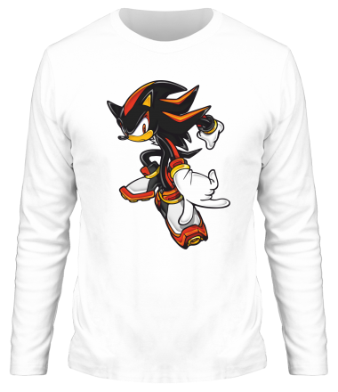 Мужская футболка длинный рукав Shadow Sonic