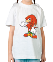 Детская футболка Knuckles Sonic фото