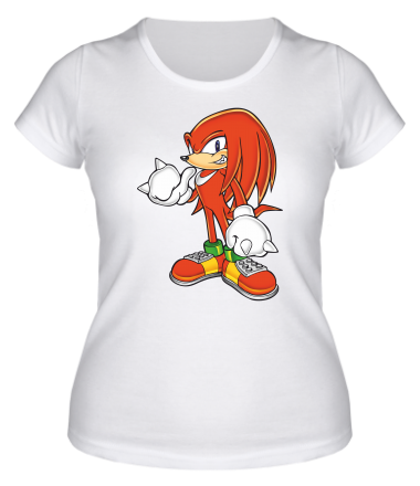 Женская футболка Knuckles Sonic