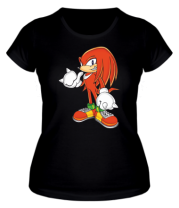 Женская футболка Knuckles Sonic фото