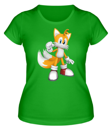 Женская футболка Tails Sonic