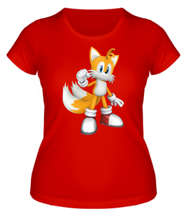 Женская футболка Tails Sonic
