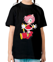 Детская футболка Amy Rose Sonic фото