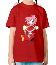 Детская футболка Amy Rose Sonic фото