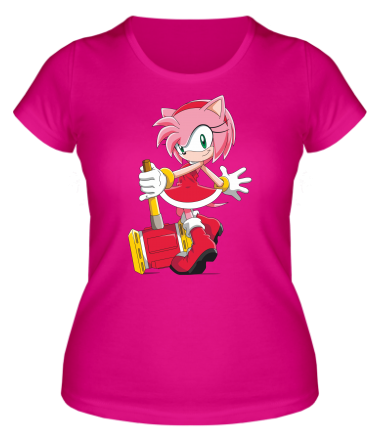 Женская футболка Amy Rose Sonic