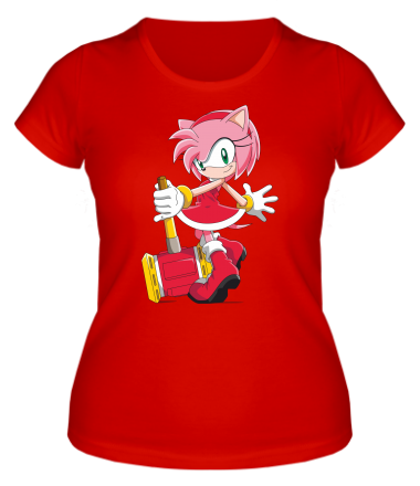 Женская футболка Amy Rose Sonic