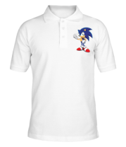 Мужская футболка поло Sonic фото