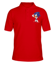 Мужская футболка поло Sonic