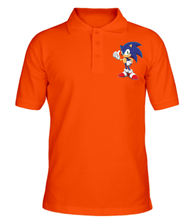 Мужская футболка поло Sonic