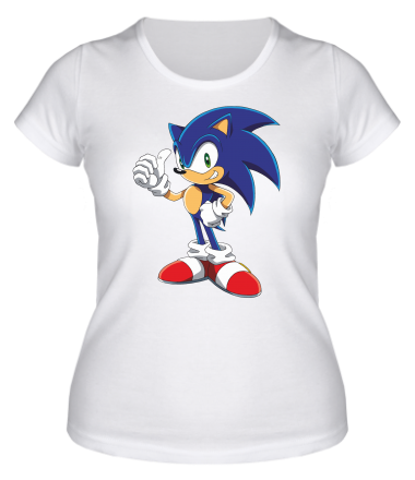 Женская футболка Sonic