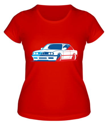 Женская футболка BMW
