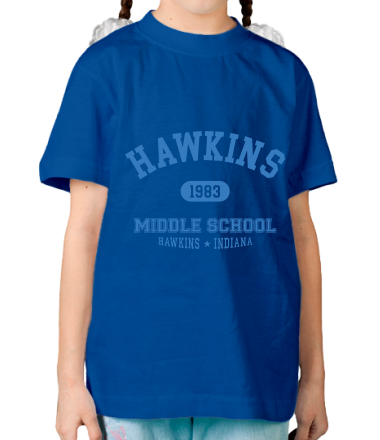 Детская футболка Hawkins Miiddle School