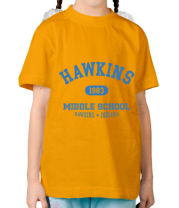 Детская футболка Hawkins Miiddle School фото
