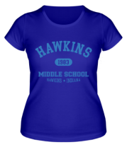 Женская футболка Hawkins Miiddle School фото