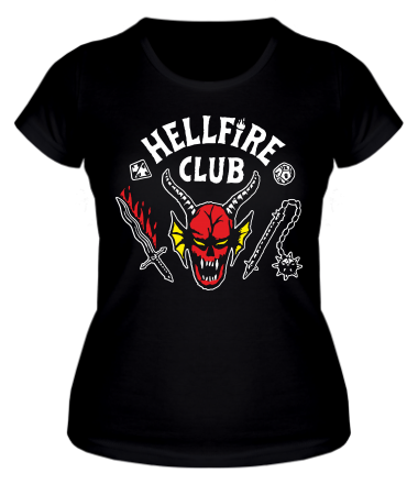 Женская футболка Stranger Things