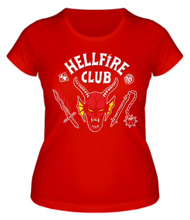 Женская футболка Stranger Things