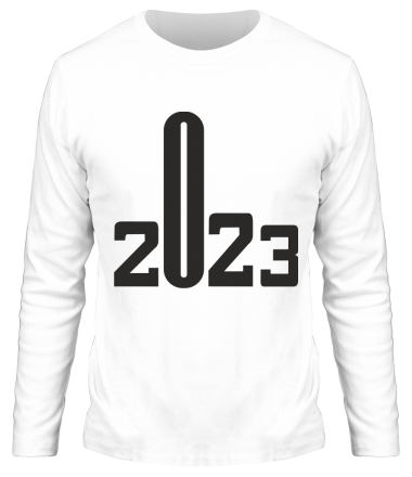 Мужская футболка длинный рукав Fuck  2023