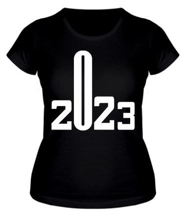 Женская футболка Fuck  2023