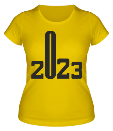 Женская футболка Fuck  2023