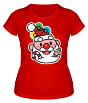 Женская футболка Дед Мороз  фото