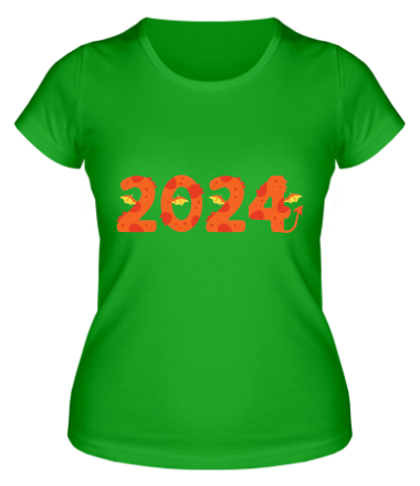 Женская футболка 2024